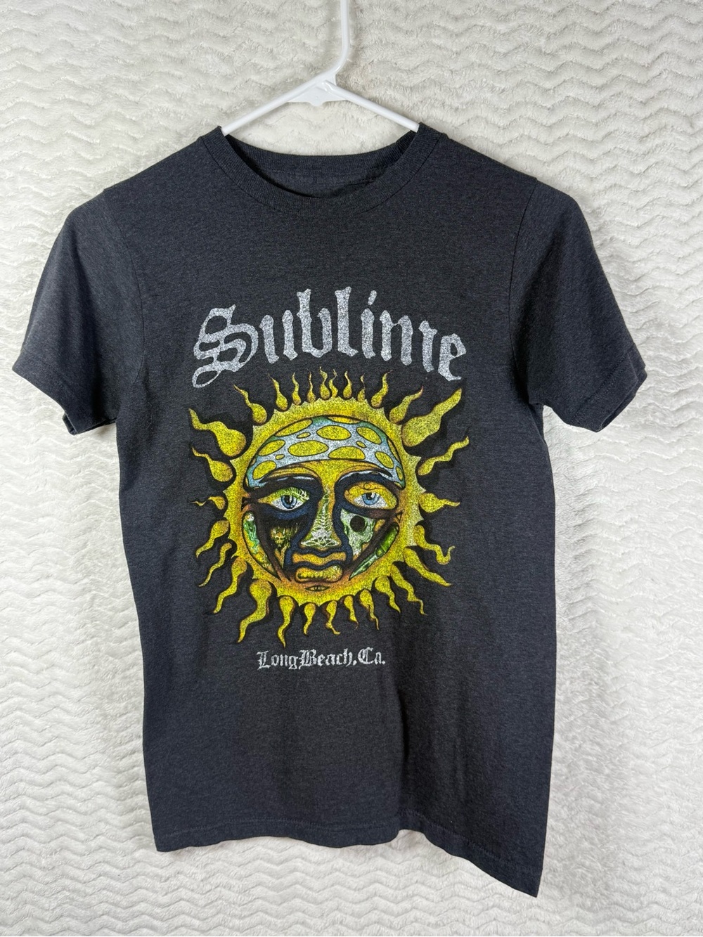 Sublime Short Sleeve Graphic Tee - Black with Yellow Sun